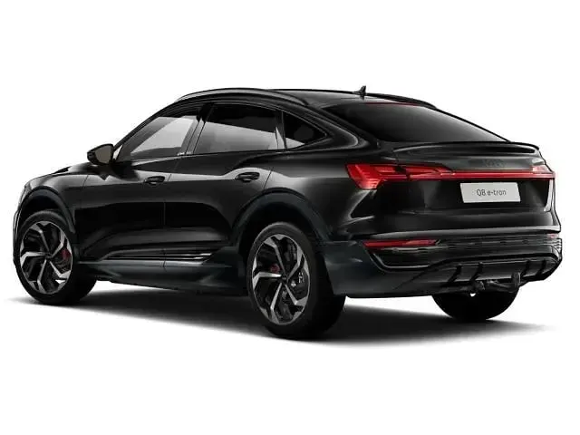 Gebraucht Audi Q8 Sportback e-tron S-Line 300 kW (408 PS) 2024 Mythosschwarz metallic SUV