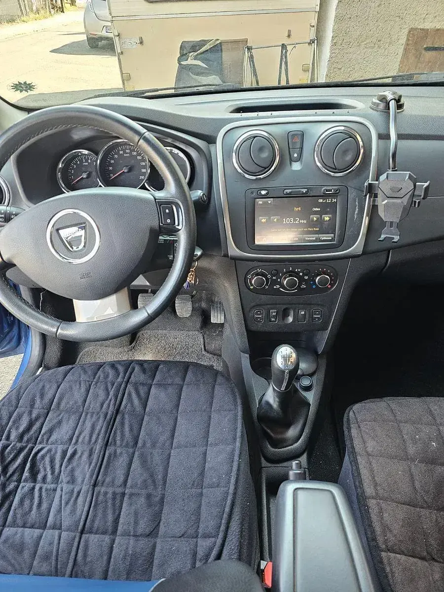 Gebraucht Dacia Logan MCV Prestige 90 PS (66 kW) 2014 Blau Kombi
