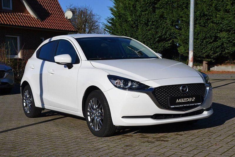 Weiß Gebraucht 2021 Mazda 2 Kizoku Kleinwagen | 14.450 € (Fairer Preis) - Bild 1/4