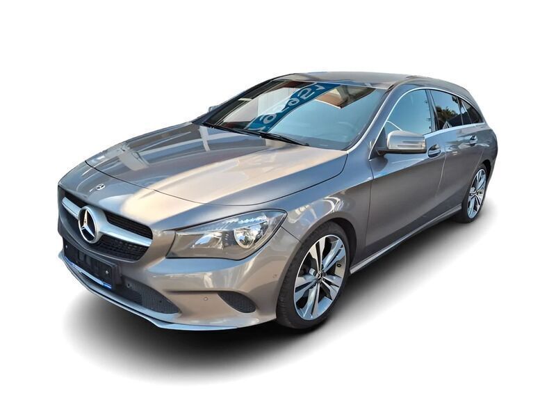 Grau Gebraucht 2018 Mercedes CLA200 Shooting Brake Kombi | 21.049 € (Teuer) - Bild 1/4