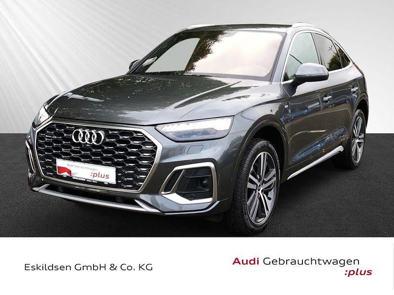 Grau Gebraucht 2022 Audi Q5 Sportback S-Line SUV | 40.930 € (Fairer Preis) - Bild 1/4
