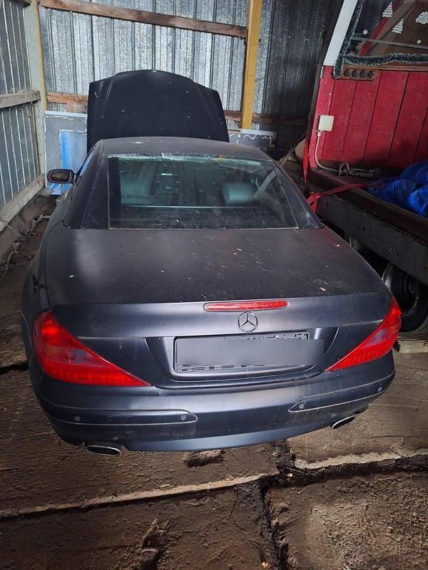 Gebraucht Mercedes SL350 2006 Schwarz Cabrio