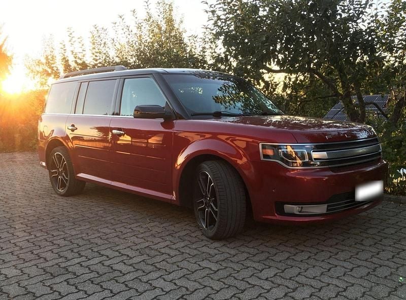 Second-hand Ford Flex Limited 489 CP (359 kW) 2013 Roșu SUV
