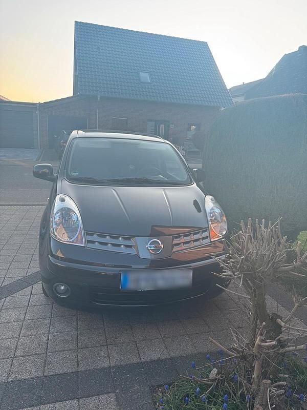 Gebraucht Nissan Note 88 PS (64 kW) 2008 Schwarz Kleinwagen