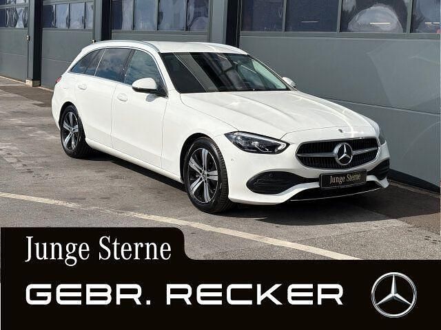 Unilack polarweiß Gebraucht 2024 Mercedes C220 Advanced Kombi | 36.950 € (Guter Preis) - Bild 1/4