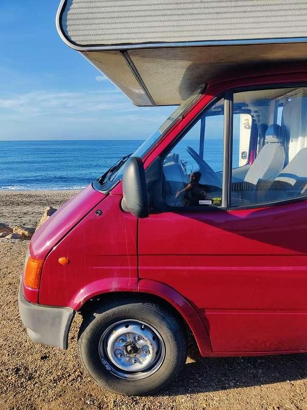 Gebraucht Ford Transit 76 PS (55 kW) 1998 Rot Van