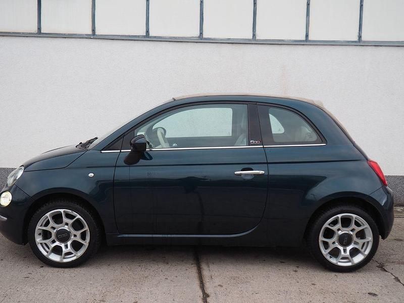 Gebraucht Fiat 500 Lounge 69 PS (50 kW) 2016 Blau Cabrio