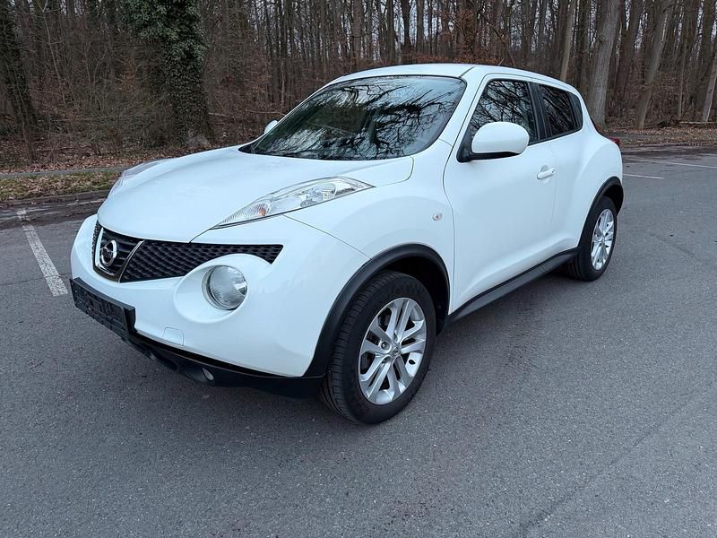 Gebraucht Nissan Juke Acenta 110 PS (80 kW) 2011 Weiß SUV