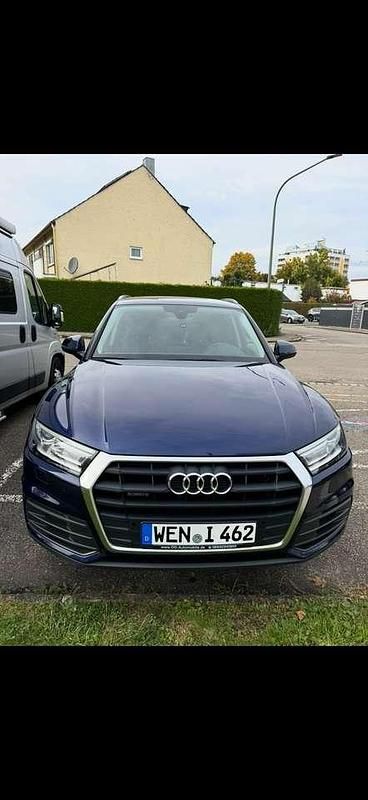 Blau Gebraucht 2019 Audi Q5 Design SUV | 29.900 € (Guter Preis) - Bild 1/4