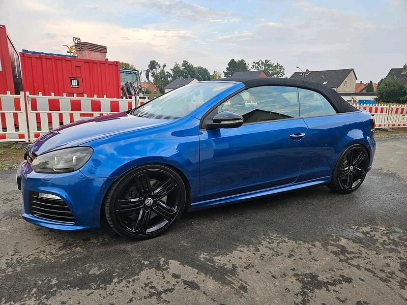 Blau Gebraucht 2014 VW Golf Cabriolet R Cabrio | 17.999 € (Etwas zu teuer) - Bild 1/4