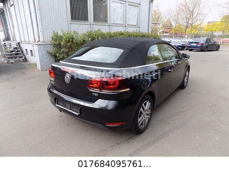Gebraucht VW Golf Basis 105 PS (77 kW) 2011 Schwarz Cabrio