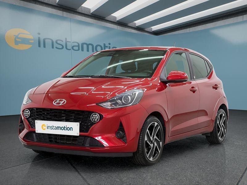 Rot Gebraucht 2021 Hyundai i10 Edition Kleinwagen | 13.799 € (Etwas zu teuer) - Bild 1/4