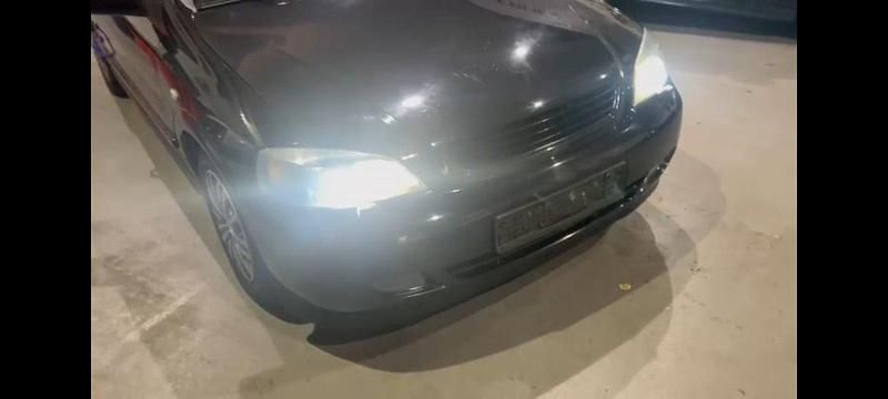 Schwarz Gebraucht 2003 Opel Astra Cabriolet Cabrio | 1.099 € (Superpreis) - Bild 1/4