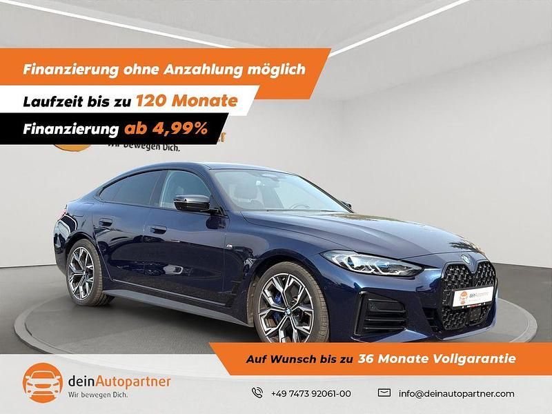 Tansanitblau ii Gebraucht 2024 BMW 420 Gran Coupé M Sport Coupé | 45.900 € (Fairer Preis) - Bild 1/4