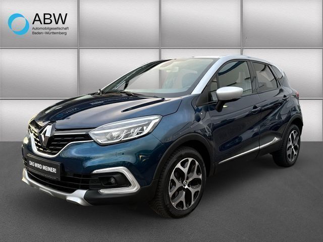 Blau rqq + grau d69 Gebraucht 2017 Renault Captur Intens SUV | 14.490 € (Fairer Preis) - Bild 1/4