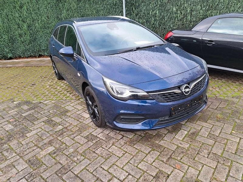 Blau Gebraucht 2020 Opel Astra Business Elegance Kombi | 15.850 € (Teuer) - Bild 1/4