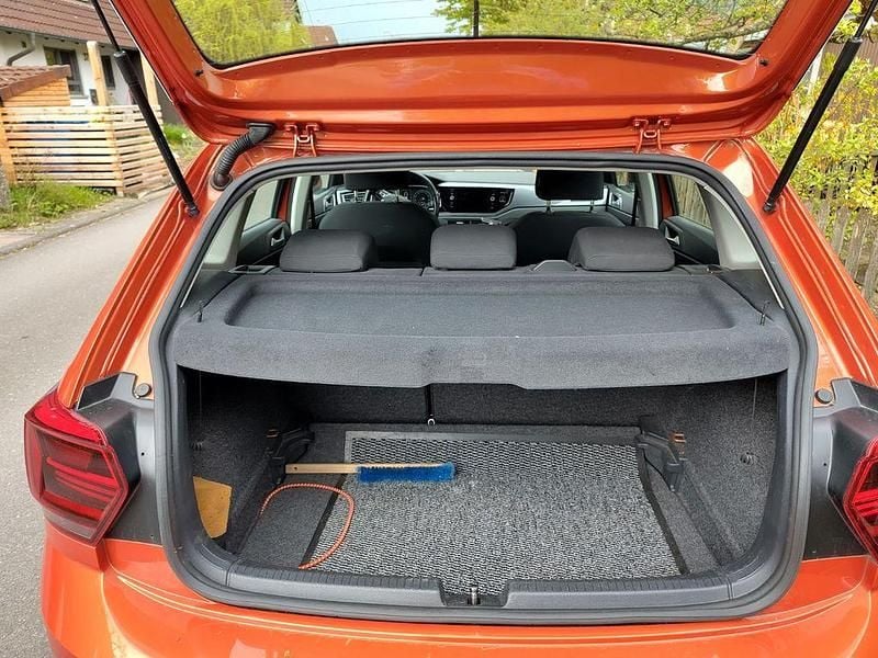 Gebraucht VW Polo Highline 95 PS (69 kW) 2019 Orange Kleinwagen
