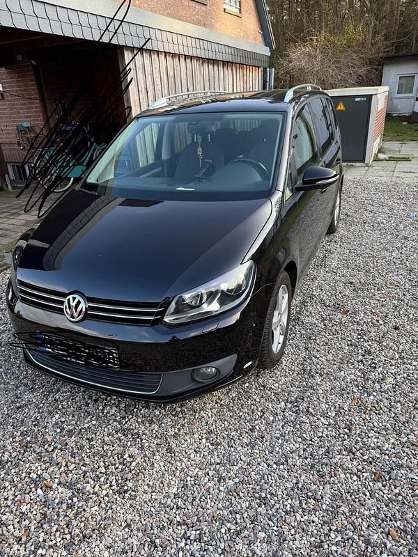 Gebraucht VW Touran 140 PS (102 kW) 2012 Schwarz Van / Kleinbus