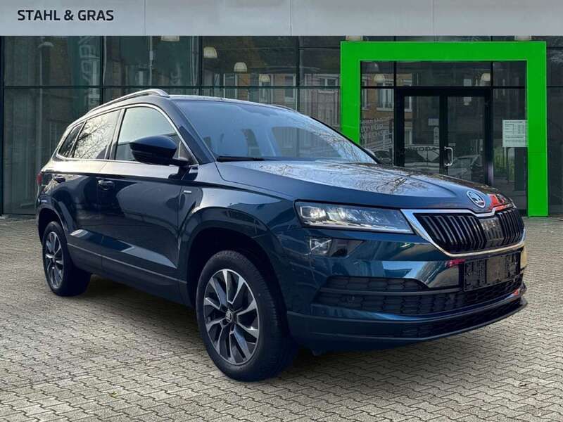 Lavablau metallic Gebraucht 2020 Skoda Karoq Drive SUV | 20.990 € (Etwas zu teuer) - Bild 1/4