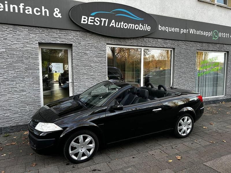 Gebraucht Renault Mégane Cabriolet Dynamique 135 PS (99 kW) 2006 Schwarz Cabrio