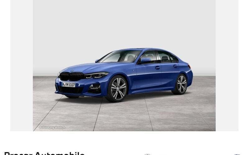 Blau Gebraucht 2021 BMW 320 Shadowline Limousine | 33.990 € (Fairer Preis) - Bild 1/4