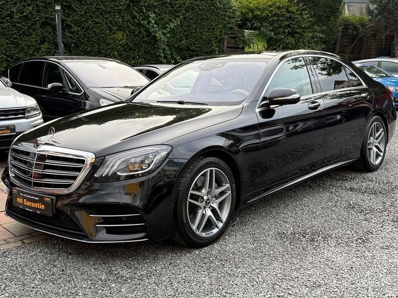 Schwarz Gebraucht 2018 Mercedes S400 AMG line Limousine | 45.600 € (Fairer Preis) - Bild 1/4