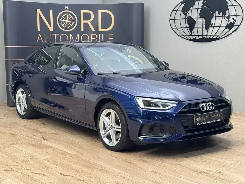 Occasion Audi A4 Advanced 204 ch (150 kW) 2021 Bleue Berline
