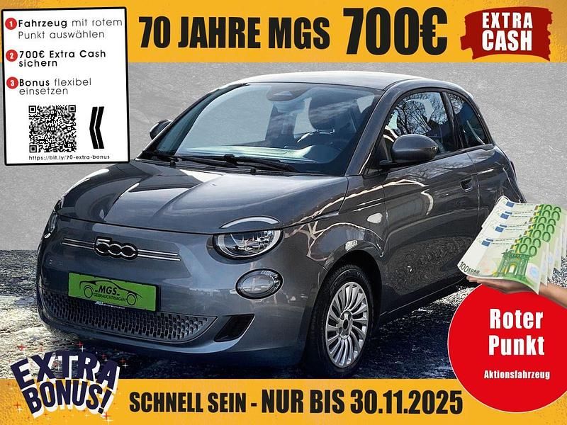 Gebraucht Fiat 500e Action 69 kW (95 PS) 2022 Mineral grau (met.lack.) Kleinwagen