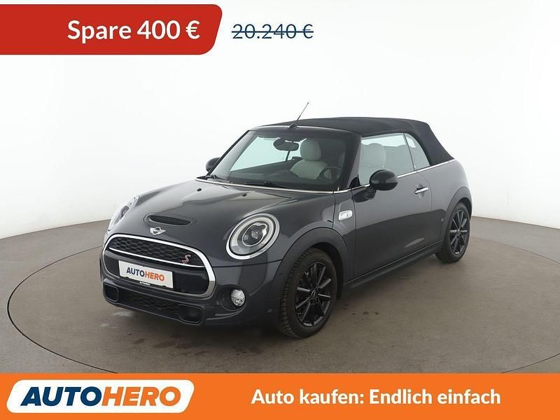 Grau Gebraucht 2017 Mini Cooper S Cabriolet Cabrio | 19.840 € (Fairer Preis) - Bild 1/3