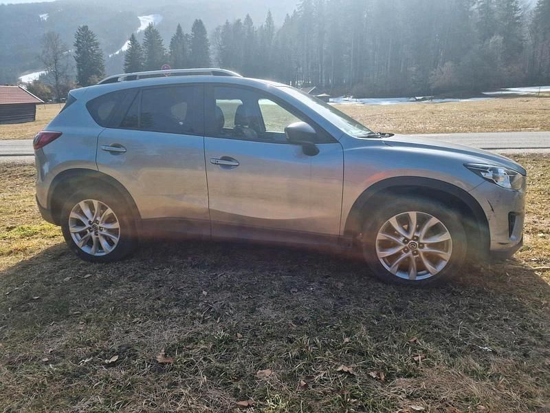 Gebraucht Mazda CX-5 129 PS (94 kW) 2015 Silber SUV