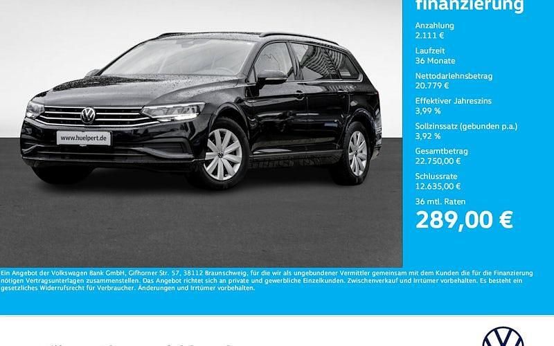 Schwarz Gebraucht 2022 VW Passat Conceptline Kombi | 22.890 € (Superpreis) - Bild 1/4