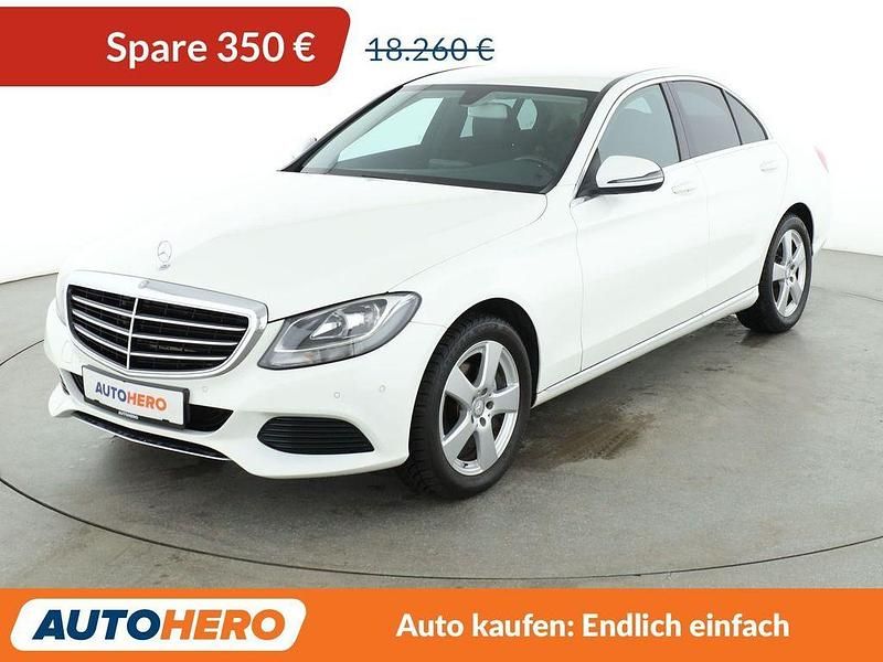 Gebraucht Mercedes C180 Exclusive 156 PS (114 kW) 2016 Weiß Limousine