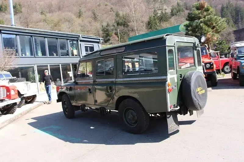 Gebraucht Land Rover 3 69 PS (50 kW) 1971 Grün Kombi
