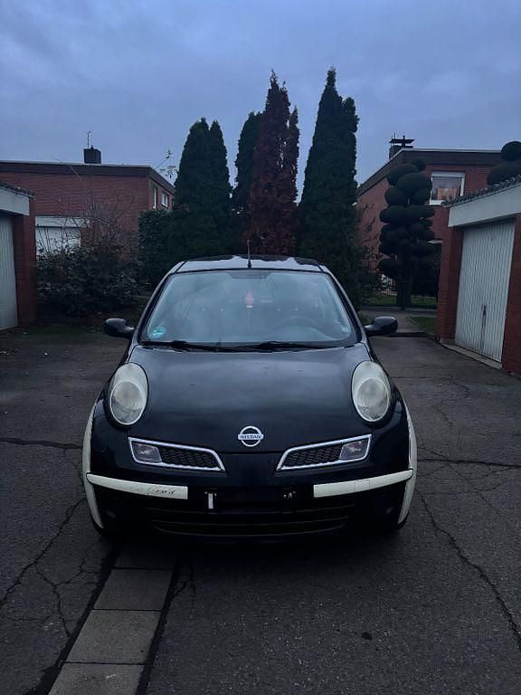 Schwarz Gebraucht 2008 Nissan Micra Limousine | 1.900 € (Fairer Preis) - Bild 1/4
