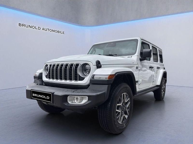 Weiß Neu 2025 Jeep Wrangler Sahara SUV | 64.900 € (Fairer Preis) - Bild 1/4