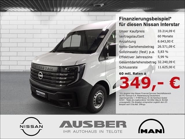 S) (weiss Neu 2025 Nissan Interstar N-Connecta Van | 33.214 € (Fairer Preis) - Bild 1/4