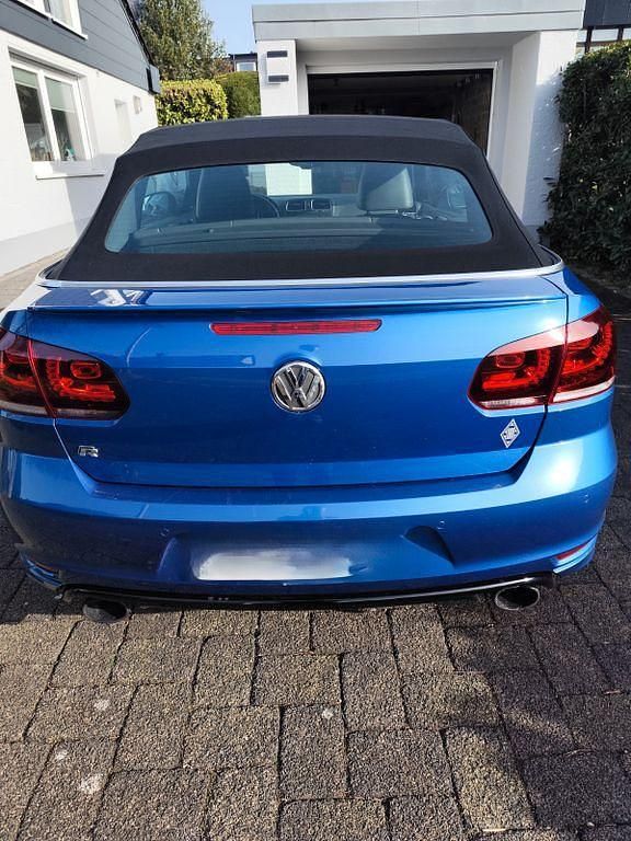 Gebraucht VW Golf Cabriolet R 265 PS (194 kW) 2014 Blau Cabrio