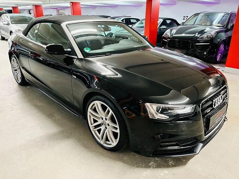 Gebraucht Audi A5 Cabriolet S-Line 190 PS (139 kW) 2016 Schwarz Cabrio