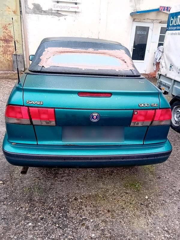 Gebraucht Saab 9000 150 PS (110 kW) 1995 Grün Cabrio