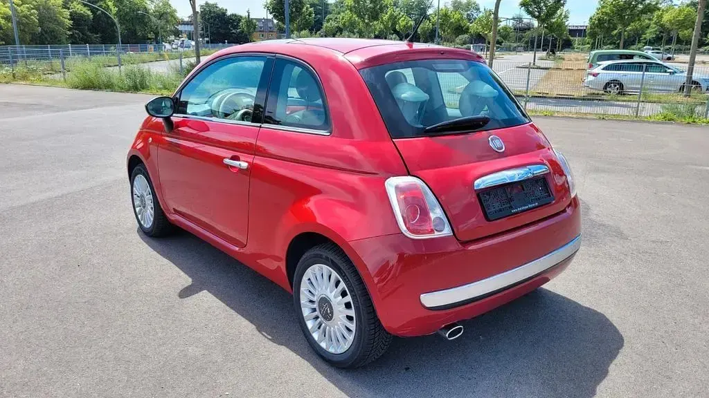 Gebraucht Fiat 500 Lounge 69 PS (50 kW) 2009 Rot Cabrio