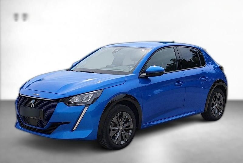 Blau metallic Gebraucht 2021 Peugeot e-208 Allure Kleinwagen | 17.940 € (Fairer Preis) - Bild 1/4
