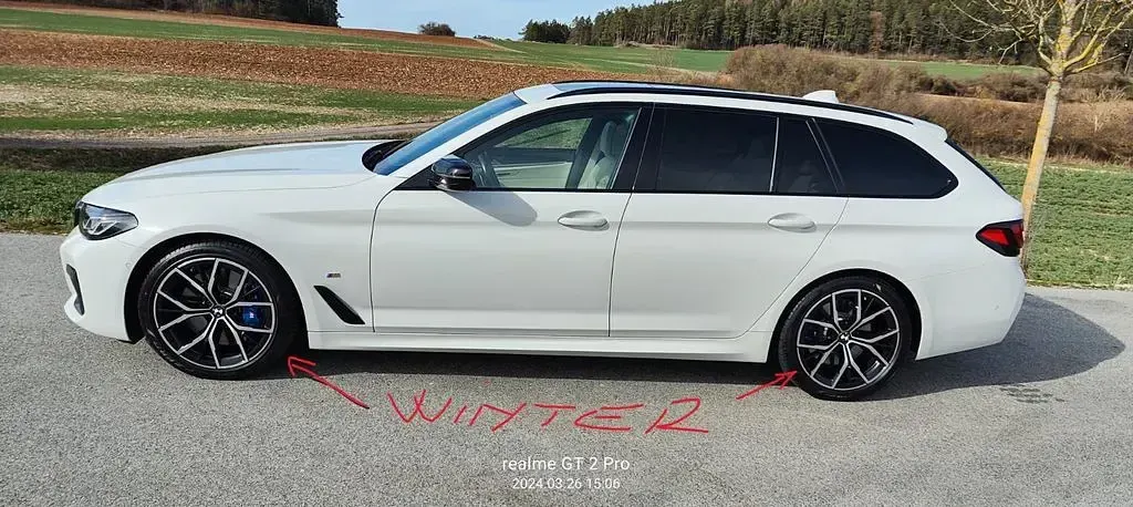 Gebraucht BMW 540 Performance 340 PS (250 kW) 2020 Weiß Kombi