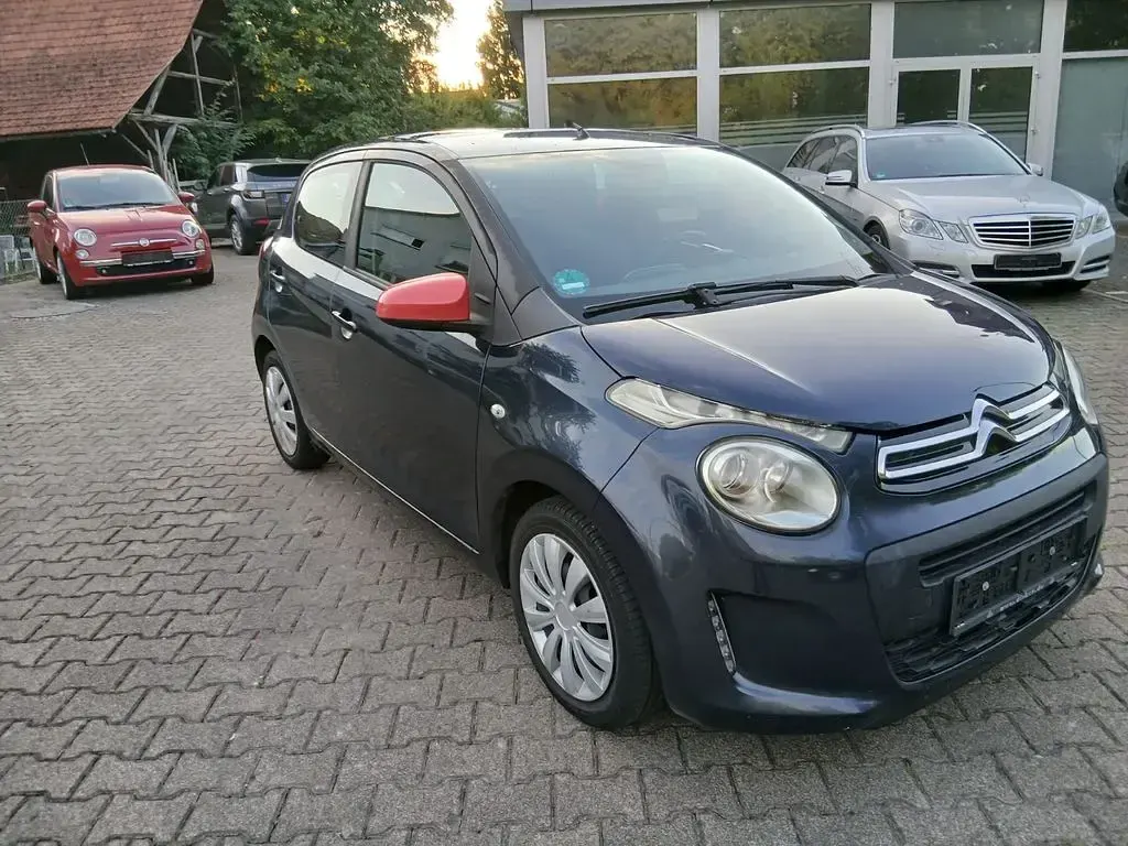 Gebraucht Citroën C1 SELECTION 82 PS (60 kW) 2016 Blau Kleinwagen