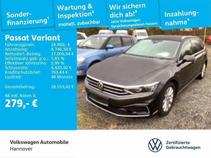 Mangangrau (metallic) Gebraucht 2020 VW Passat Kombi | 24.990 € (Fairer Preis) - Bild 1/3