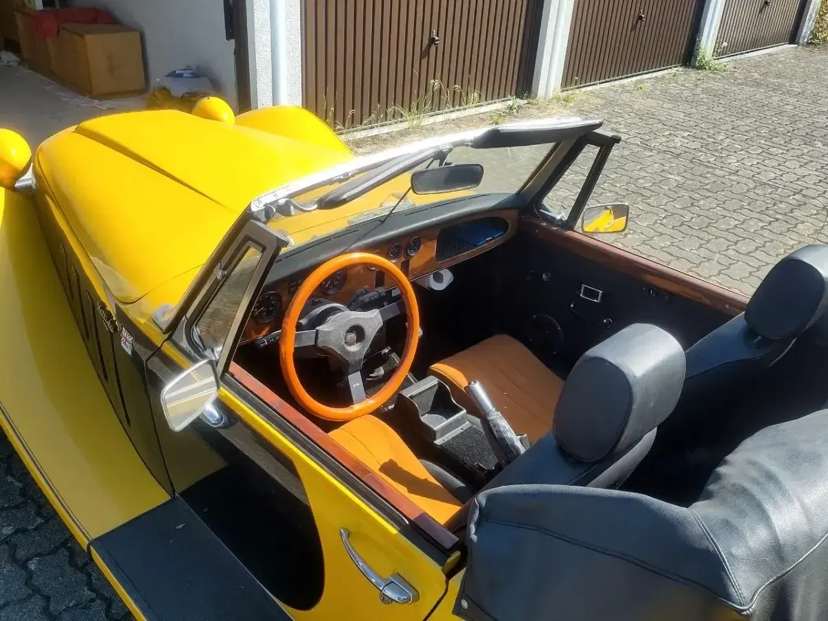 Gebraucht Panther Kallista 150 PS (110 kW) 1987 Gelb Cabrio