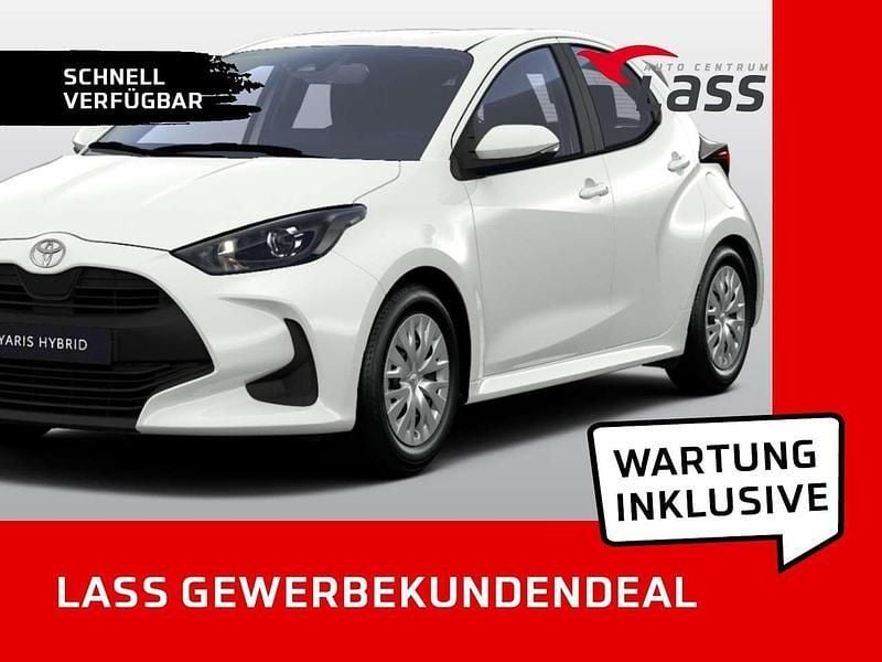 Schneeweiß uni 040 Neu 2025 Toyota Yaris Hybrid Business Edition Kleinwagen | 23.619 € (Fairer Preis) - Bild 1/4