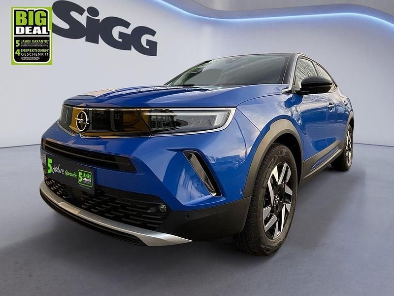 Gebraucht Opel Mokka Elegance 101 PS (74 kW) 2022 Perl blau/voltaik blau SUV