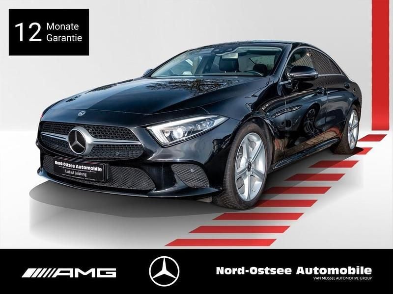 Metalliclack obsidianschwarz Gebraucht 2019 Mercedes CLS350 Coupé | 40.490 € (Fairer Preis) - Bild 1/4