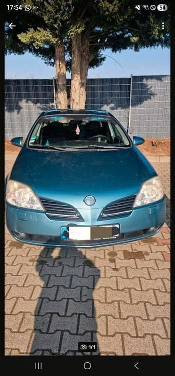 Gebraucht Nissan Primera Acenta 116 PS (85 kW) 2002 Grün Limousine
