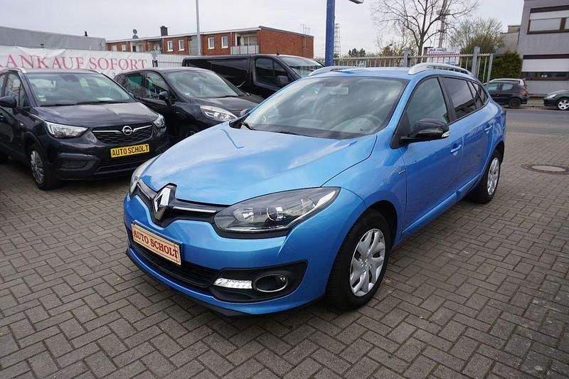 Gebraucht Renault Mégane III LIMITED 110 PS (80 kW) 2015 Blau Limousine